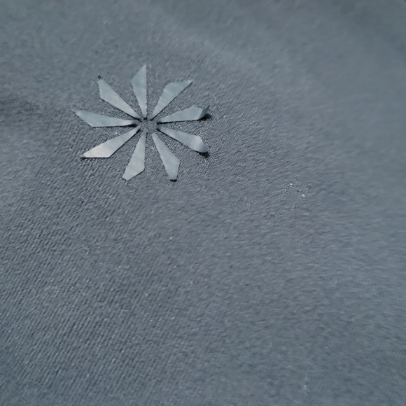 Athleta Capri Teal Mesh Bottom Leggings - Picture 13 of 13